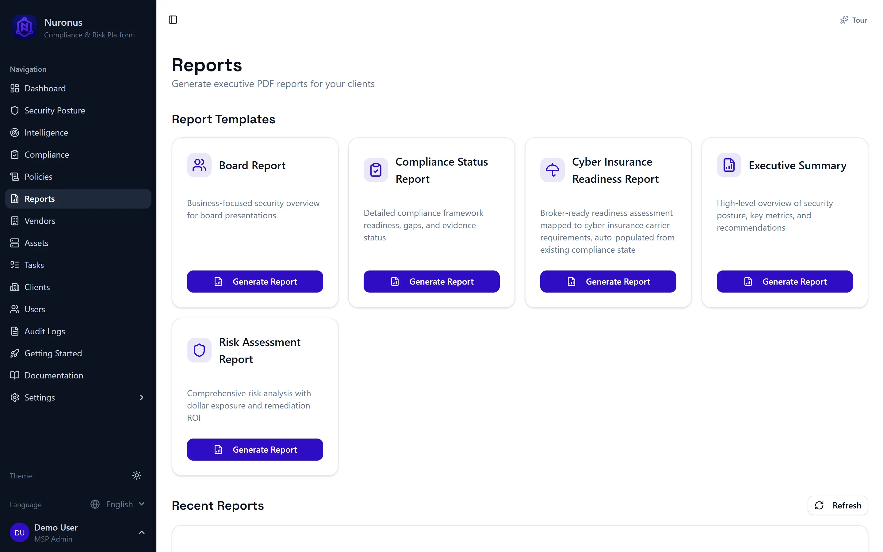 Master Control Set for Every Framework